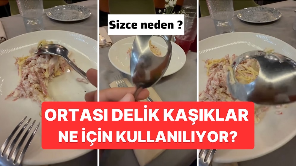 Kuzey Avrupa Ülkelerinde Neden Ortası Delik Salata Kaşığı Kullanılır?