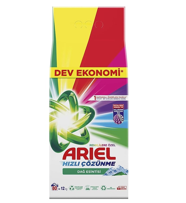 Ariel Dağ Esintisi  Toz Çamaşır Deterjanı