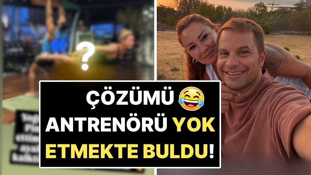 Yağmur Atacan, Eşi Pınar Altuğ'un Yoga Hareketini Kıskandığını Düşünenlerle Dalga Geçti!