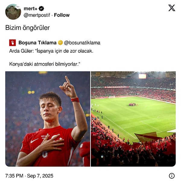 Talihsiz bir öngörü...