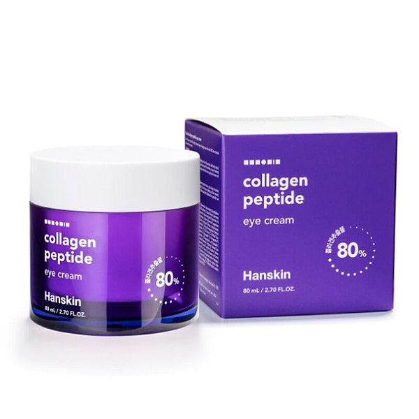7. Hanskin Collagen Peptide Eye Cream