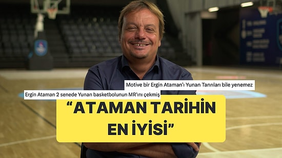 Maç Bitti, Zaferin Mimarı Ergin Ataman'a Övgü Saati Başladı: "Türk Sporunun En İyisi"