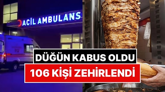 Düğün Kabusa Döndü: Tavuk Döner Pilav Yiyen 106 Kişi Zehirlenince Valilik'ten Açıklama Geldi