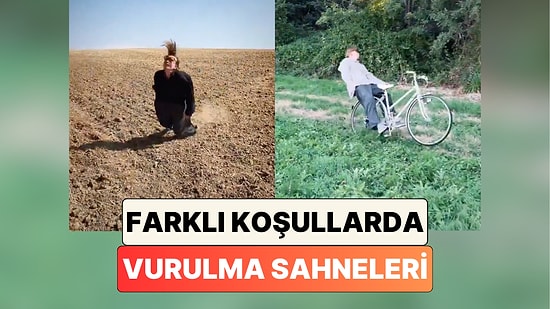 Kendisine Hayran Bıraktı: Profesyonel Bir Dublör Farklı Koşullarda Vurulma Anlarını Canlandırdı