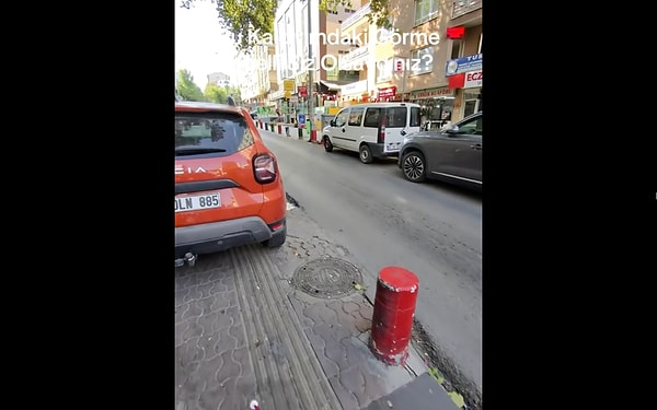 "Bu kaldırımdaki görme engelli siz olsaydınız?"