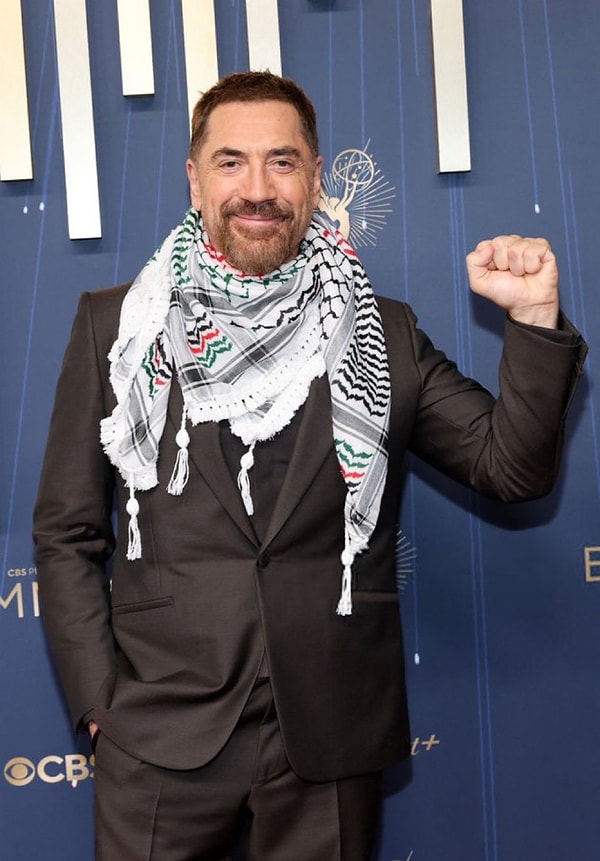 Javier Bardem de Filistin'e destek mesajı verdi: