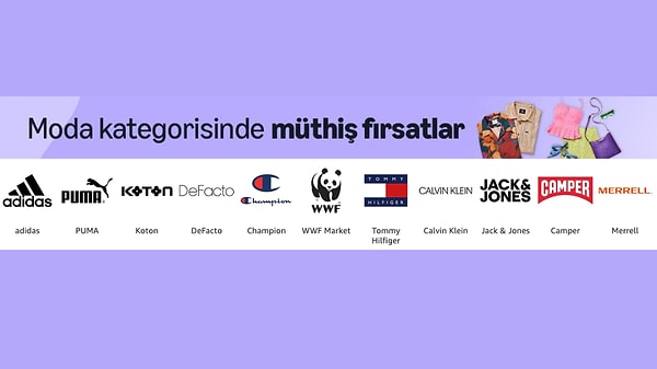 Sevilen markalarda yer alan %20'ye varan indirim fırsatlarına da göz atmayı unutmayın.