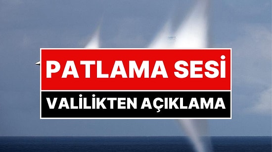 Elazığ’da Şiddetli Patlama Sesleri! Valilik Sebebini Açıkladı