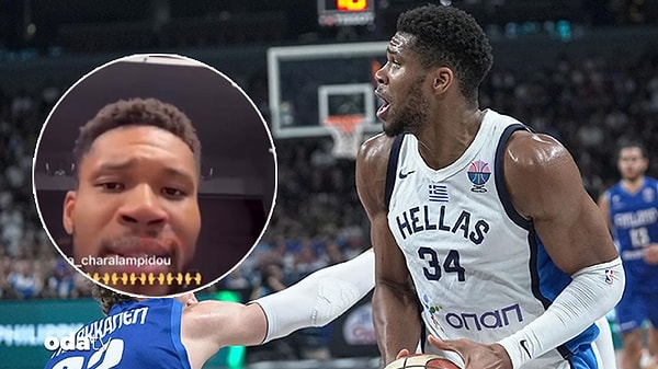 Giannis ise canlı yayında Türk bayrakları gönderenlere yakışıksız bir tepki verdi.
