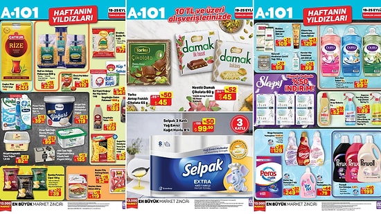 19 - 25 Eylül 2025 A101 Haftanın Yıldızları Kataloğu