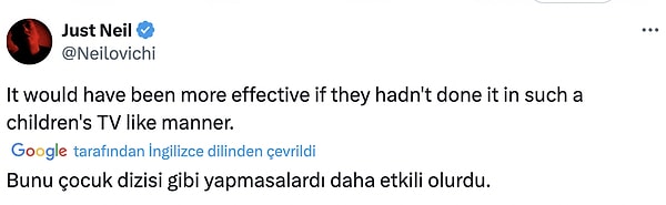 O videoya gelen yorumlar şöyle oldu:
