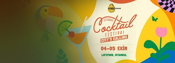 Ekim ayının en renkli buluşması İstanbul Cocktail Festival, 4-5 Ekim’de başlıyor!