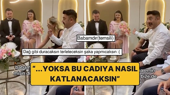 Kız İsteme Töreninde Babadan Damada Güldüren Soru: "Bu Cadıya Nasıl Katlanacaksın?"
