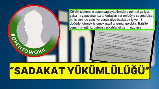 LinkedIn'de İş Aradığı İçin Çalışanına Anında İhtar Çeken Firma Tepki Çekti