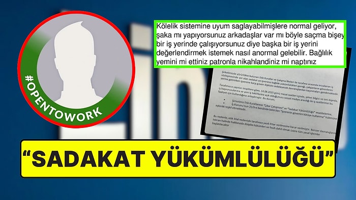 LinkedIn'de İş Aradığı İçin Çalışanına Anında İhtar Çeken Firma Tepki Çekti