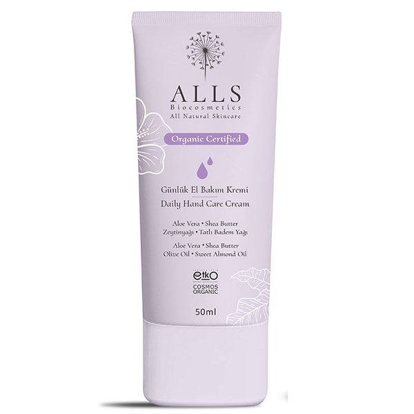 Alls Biocosmetics Organik Günlük El Bakım Kremi