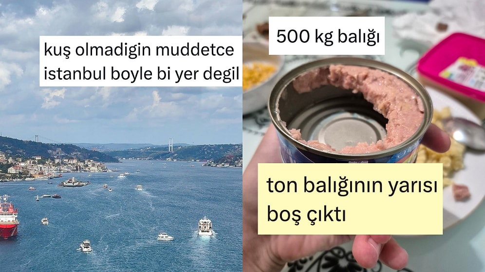 Gerçek İstanbul'dan Ton Balığının Yarısına Son 24 Saatin Viral Tweetleri