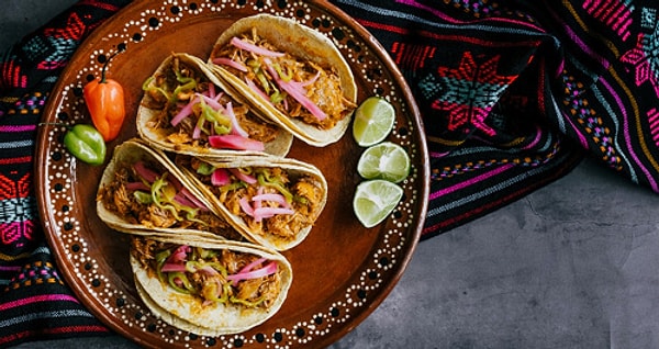 1. Meksika’da Taco