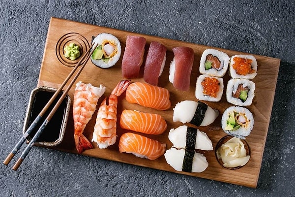11. Japonya’da Sushi