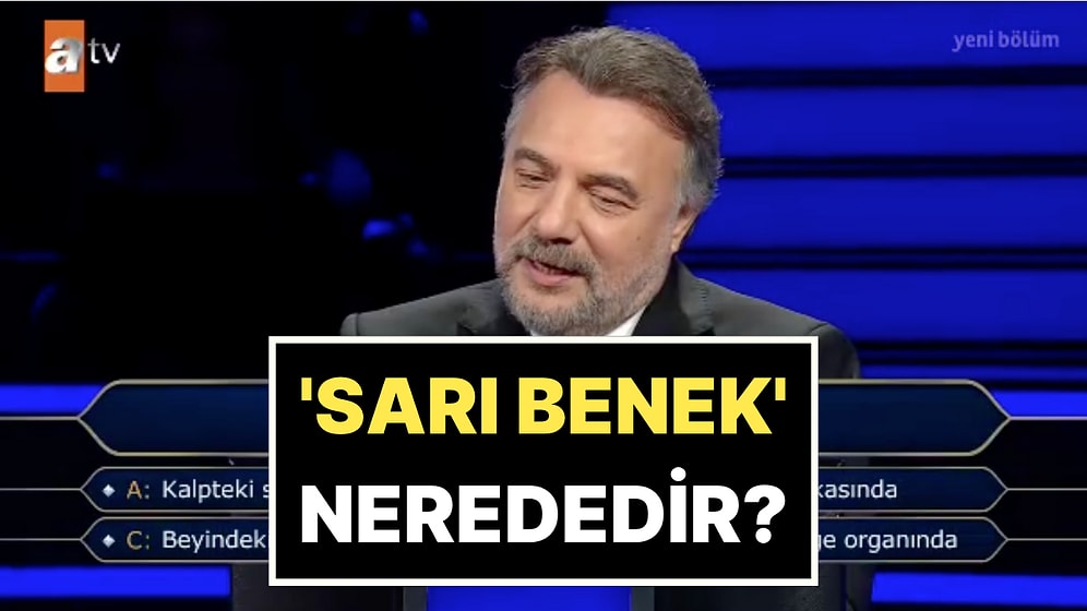 "Sarı Benek" Nerededir? Kim Milyoner Olmak İster Sorusu