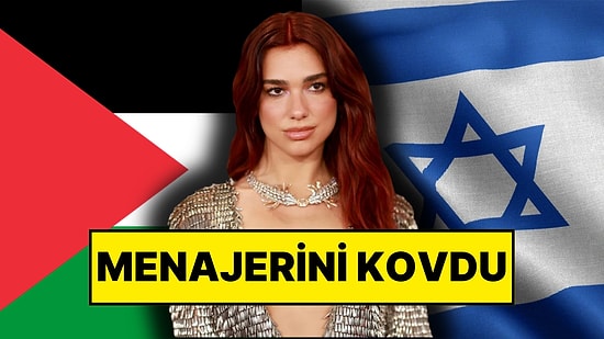 Filistin'i Destekleyen Dünyaca Ünlü Şarkıcı Dua Lipa İsrail Yanlısı Menajerini Kovdu