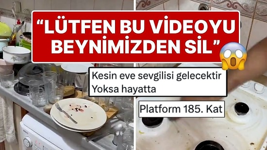 Öğrenci Evinin Mutfağını Bir Aydır Temizlemeyen Gencin Temizlik Videosu İçinizi Rahatlatacak