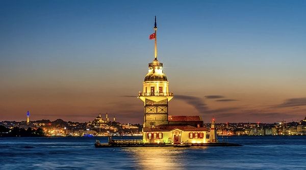 4. Maiden's Tower — One of Istanbul's symbols