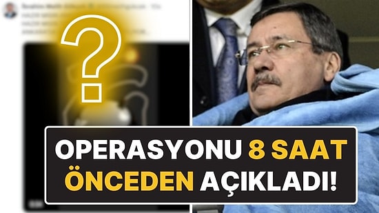 Ankara Büyükşehir Belediyesi’ne Yapılan Operasyonu Eski Başkan Melih Gökçek 8 Saat Önceden Duyurdu