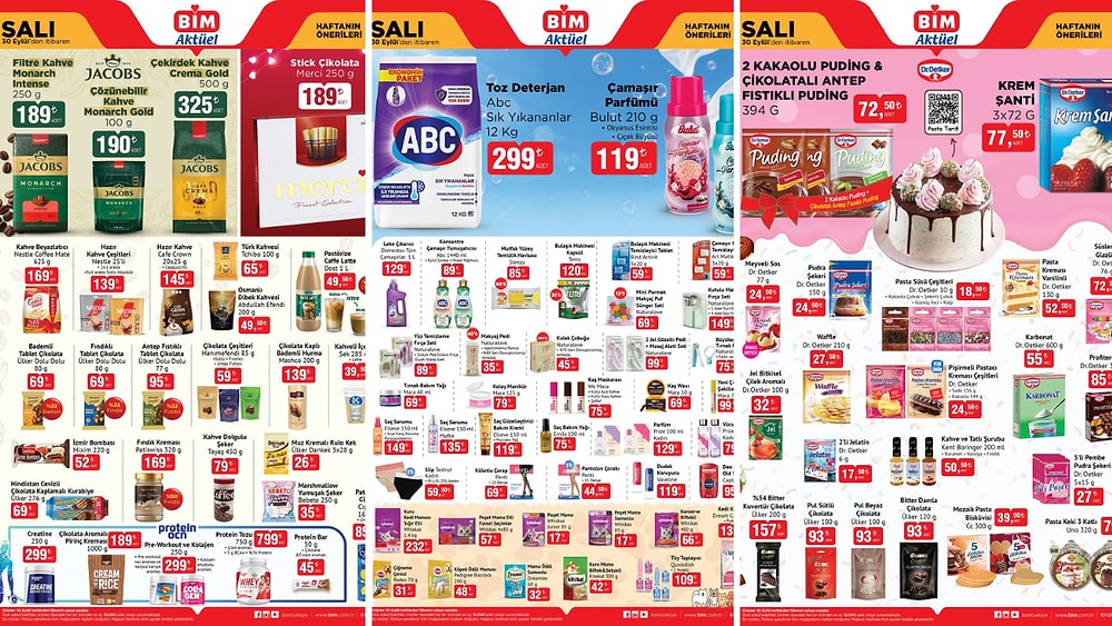 30 Eylül 2025 BİM Aktüel Haftanın Önerileri Kataloğu