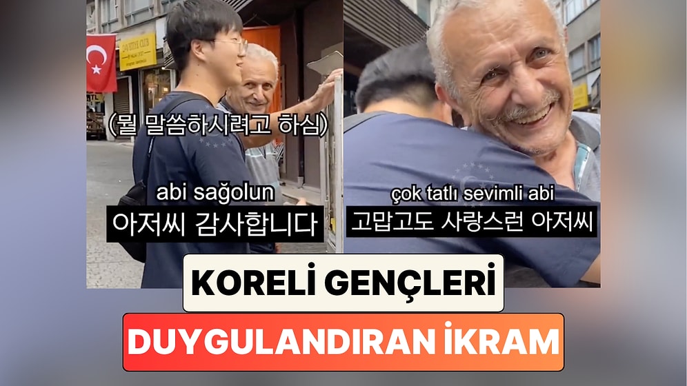 Kore'de Askerlik Yapan Türk Bir Esnafın Koreli Turistlere Yaptığı İkram Duygulandırdı