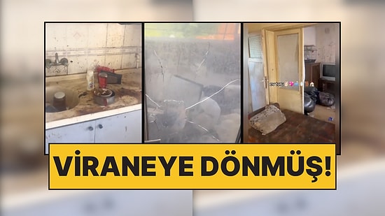"İzlerken Mikrop Kaptım" Balıkesir'de Bir Ev Sahibi, Kiracıların Boşalttığı 'Çöp' Evin Son Halini Paylaştı!
