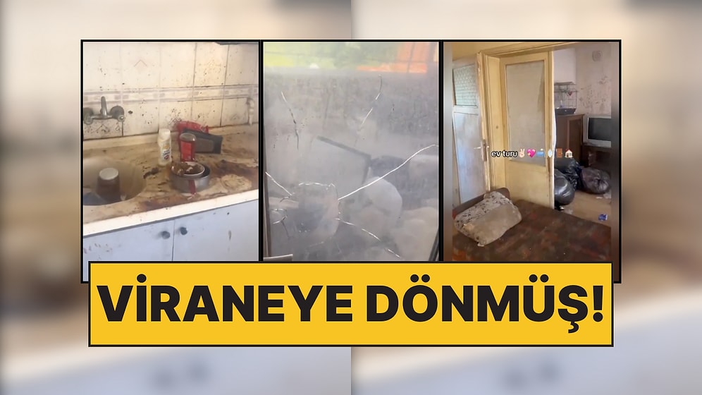 "İzlerken Mikrop Kaptım" Balıkesir'de Bir Ev Sahibi, Kiracıların Boşalttığı 'Çöp' Evin Son Halini Paylaştı!