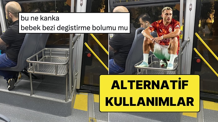 Şehir İçi Otobüslerdeki 'Valiz' Bölmesine Alternatif Kullanım Önerileri