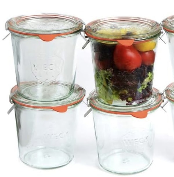 Weck 580 ml Mold Uzun Kavanoz Set