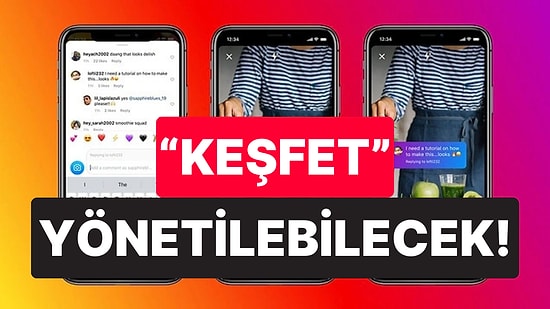 Dev Güncelleme: Instagram Kullanıcıları Artık "Keşfet" Kısmını Yönetebilecek