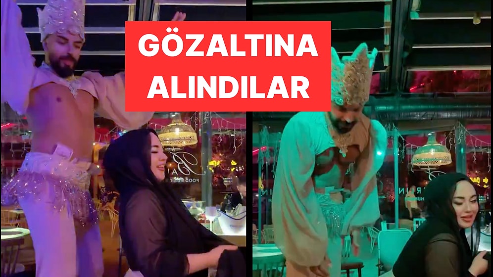 Bir Mekanda Dans Eden Tesettürlü Kadın ve Zenne Gözaltına Alındı