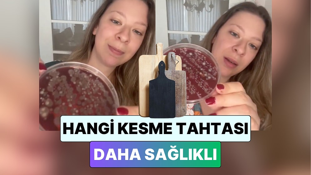 Hangisi Daha İyi? Genetik Mühendisi Plastik ve Tahta Kesme Tahtalarındaki Bakteri Oranlarını Karşılaştırdı