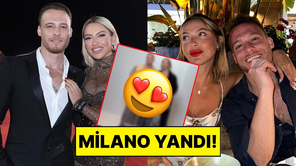 Hadise ve Kerem Bürsin Milano Moda Haftası’nda Ortalığı Yaktı Geçti!