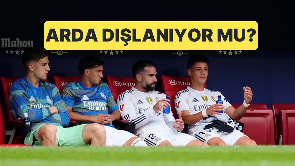 Real Madrid'de Gol Sevinçlerinde Arda'ya Koşmayan Takım Arkadaşları Tepki Çekti