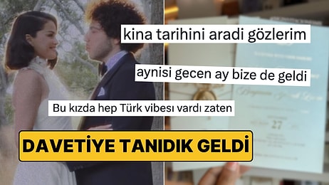 Selena Gomez'in Düğün Davetiyesi Medyaya Sızınca Goygoyculardan Nasibini Aldı!