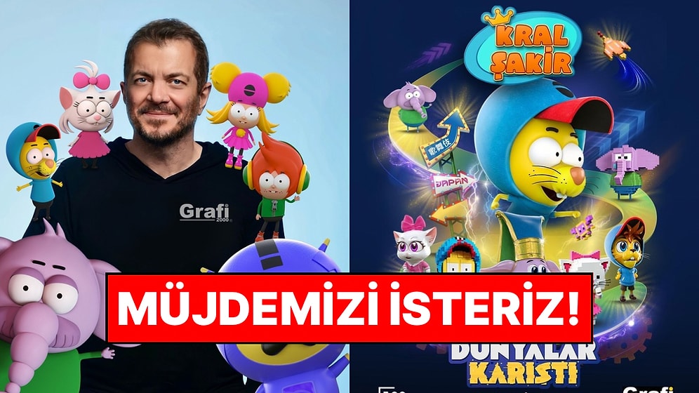 Çocuklara Müjde ile Geldik! Sevilen Animasyon Kral Şakir’in Yeni Filmine Sayılı Gün Kaldı