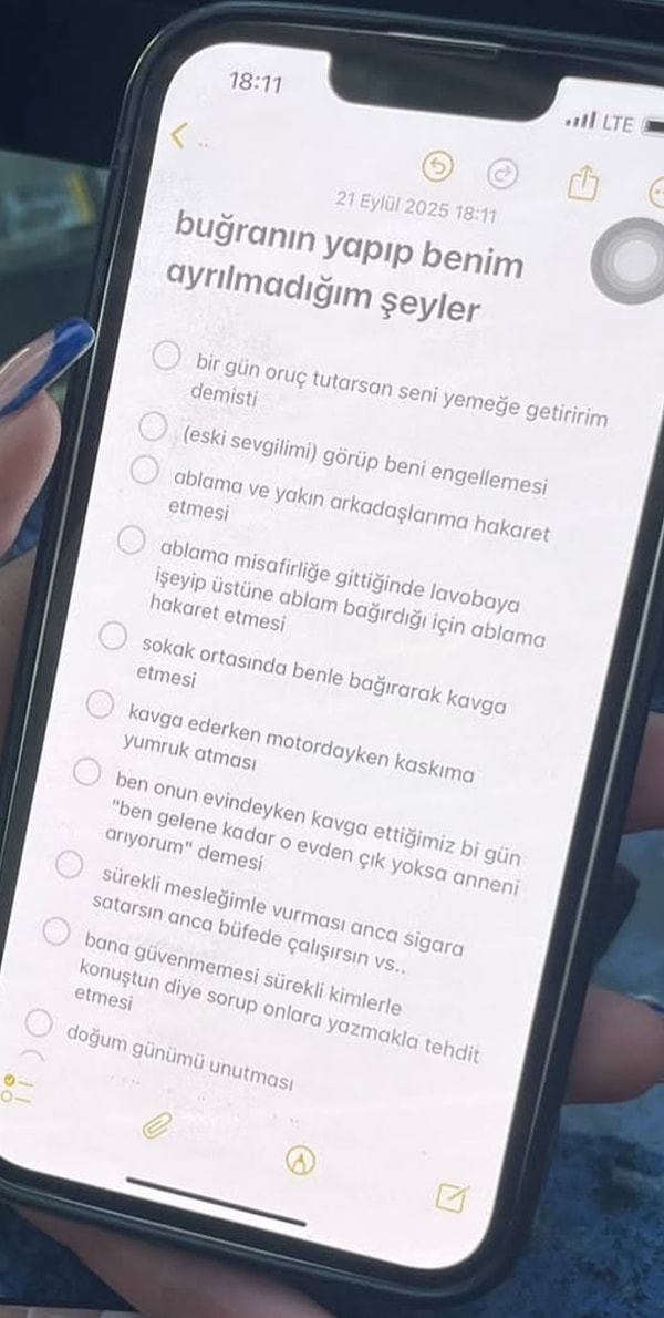 Bir X kullanıcısının eski sevgilisine dair detayları viral olmuştu.