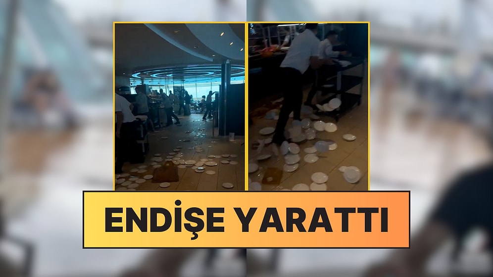 Cruise Gemisindeki Sarsıntı Korkuya Neden Olmuştu: Gemi Tatilinden Görüntüler Panik Yarattı