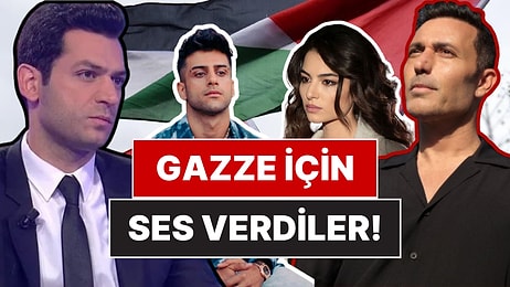 Filistin İçin Ses Verdiler: Ünlü İsimlerden İsrail Ablukasındaki Gazze'ye Destek Paylaşımları!