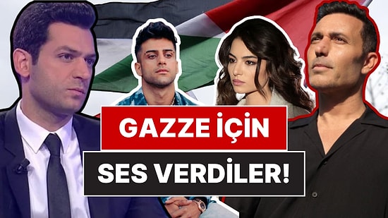 Filistin İçin Ses Verdiler: Ünlü İsimlerden İsrail Ablukasındaki Gazze'ye Destek Paylaşımları!