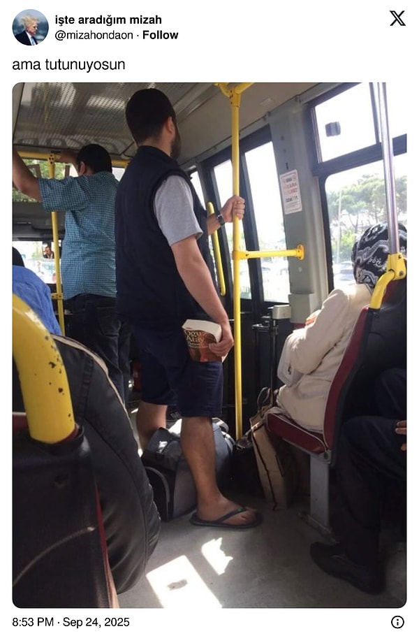 Tutunabilmiş.