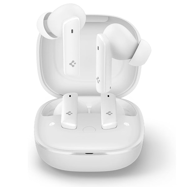 Spigen Audio TWS P20 Bluetooth Kablosuz Kulaklık, ANC Pro aktif gürültü engelleme özelliğiyle müzik ve görüşmelerinizi kesintisiz keyfe dönüştürüyor.