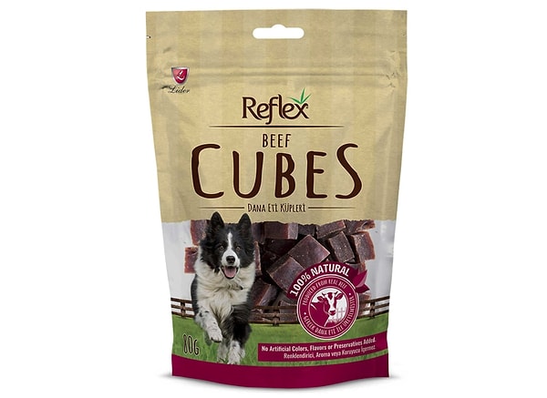 Reflex Biftekli Küp Dilimli Köpek Ödül Maması