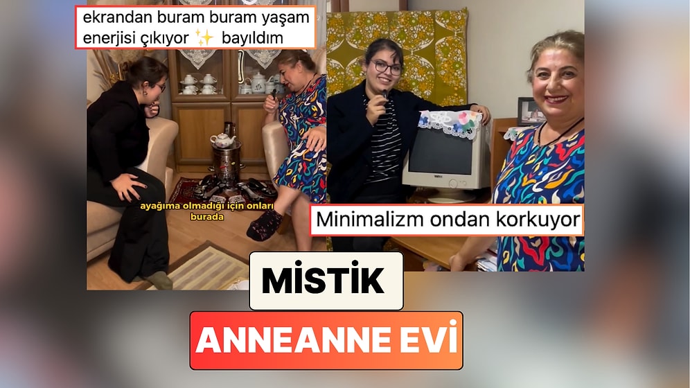 Selim Bey İşine Baksın: Bir Torun Anneannesinin İlginç Eşyalarla Dolu Evini Gezdirdi