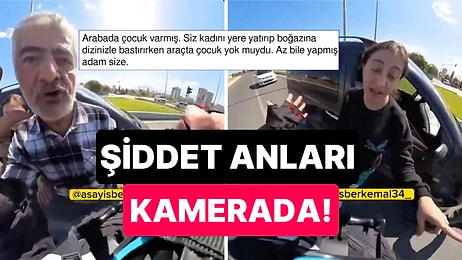 Kayseri Trafiğinde Şiddet Anları: Kadın Sürücüye Saldıran Çifte Erkek Arkadaşı Müdahale Etti